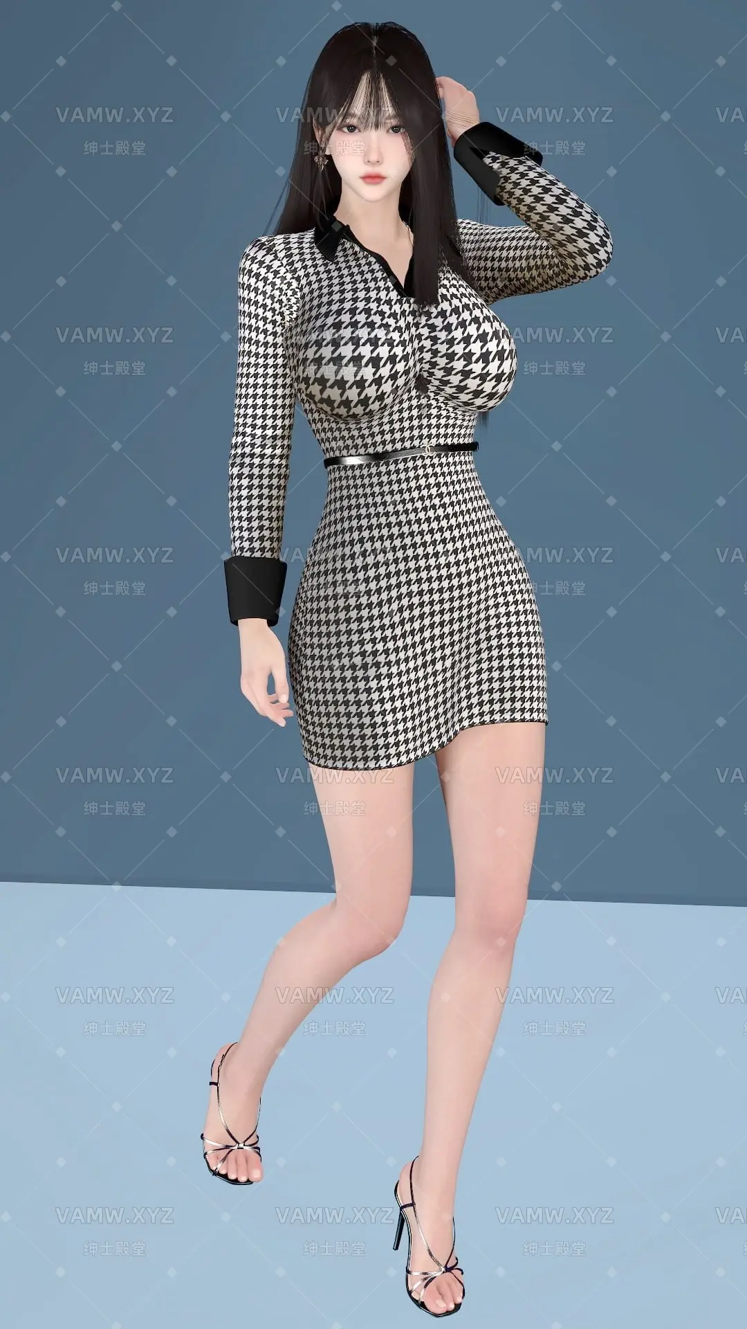 [VAM人物Looks]真实女友游戏 QFeng.linjiajiajie.1.var-VAM资源