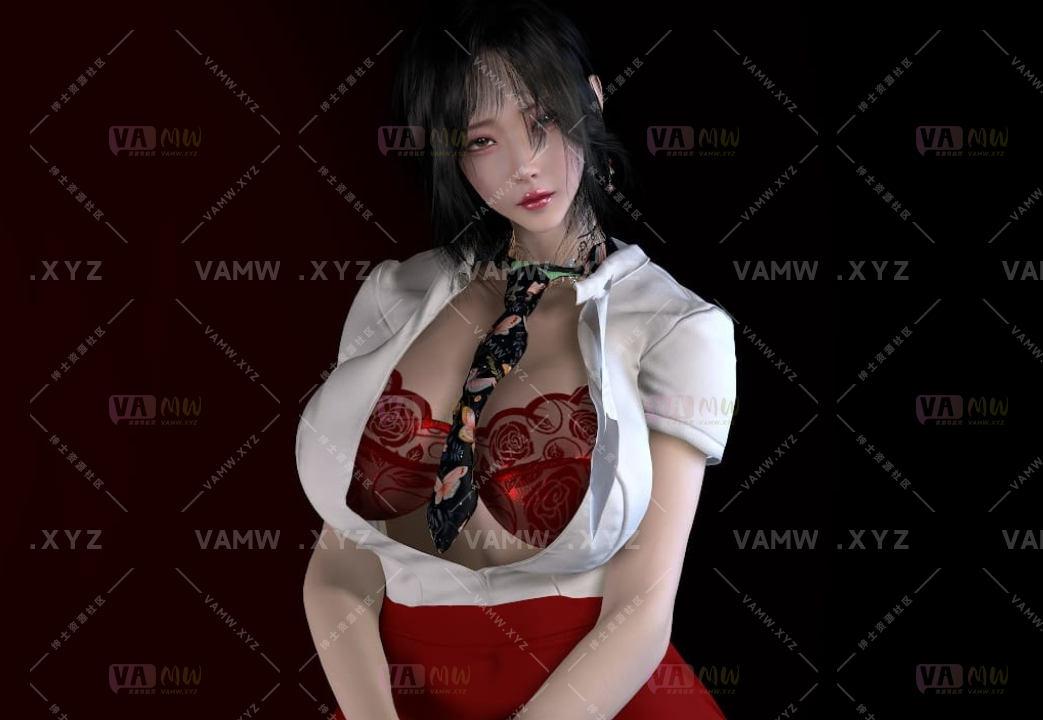 [VAM人物Looks]真实女友游戏 DXR.秦冰.1.var-VAM资源
