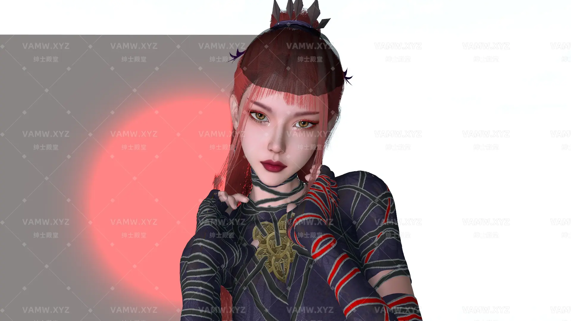 [VAM人物Looks]真实女友游戏 画江湖不良人将臣人物卡 有衣服，衣服和人物分开，需要给人物穿衣-VAM资源