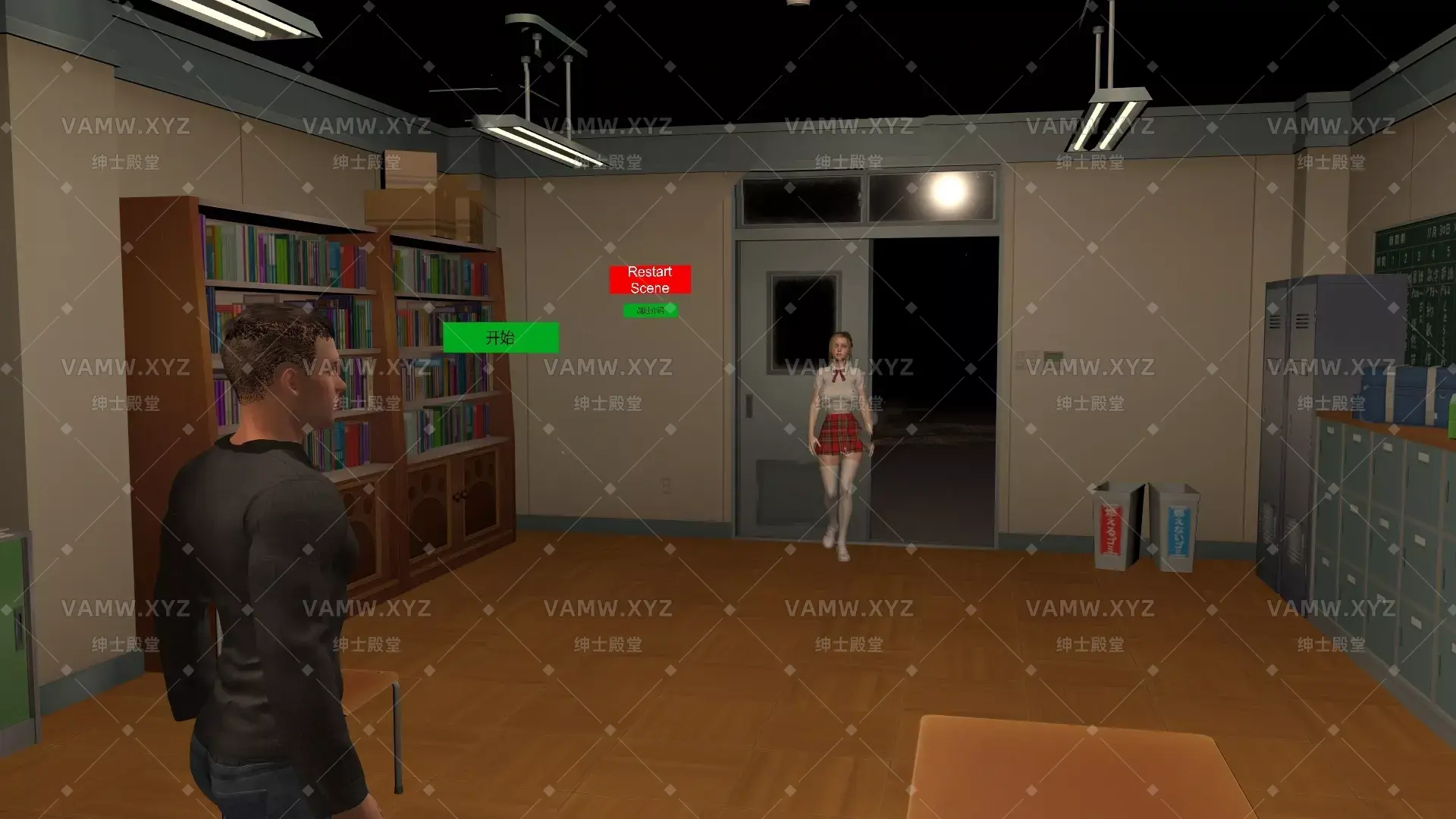 [VAM场景scene]真实女友游戏 SlamT.Naughty_School_Girl_Full-No_Decals.2.var-VAM资源