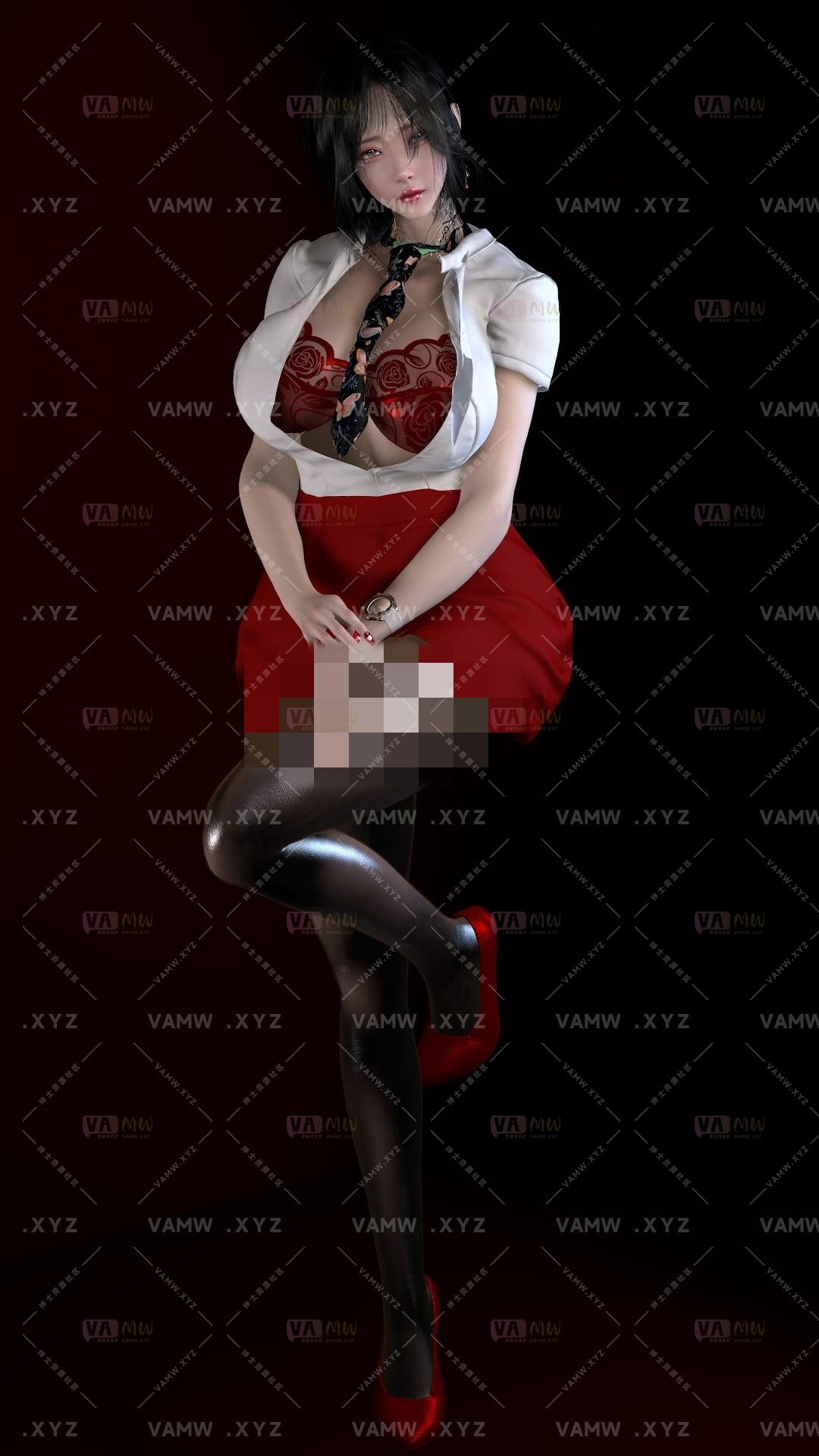 图片[2]-[VAM人物Looks]真实女友游戏 DXR.秦冰.1.var - VAM资源-VAM资源