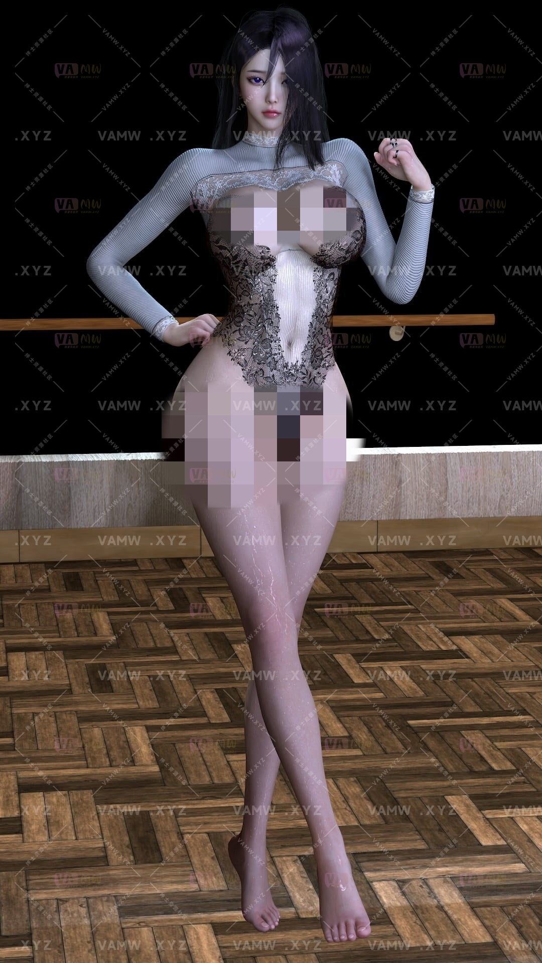 图片[2]-[VAM人物Looks]真实女友游戏 ShaoB.芭蕾老师.1.var - VAM资源-VAM资源