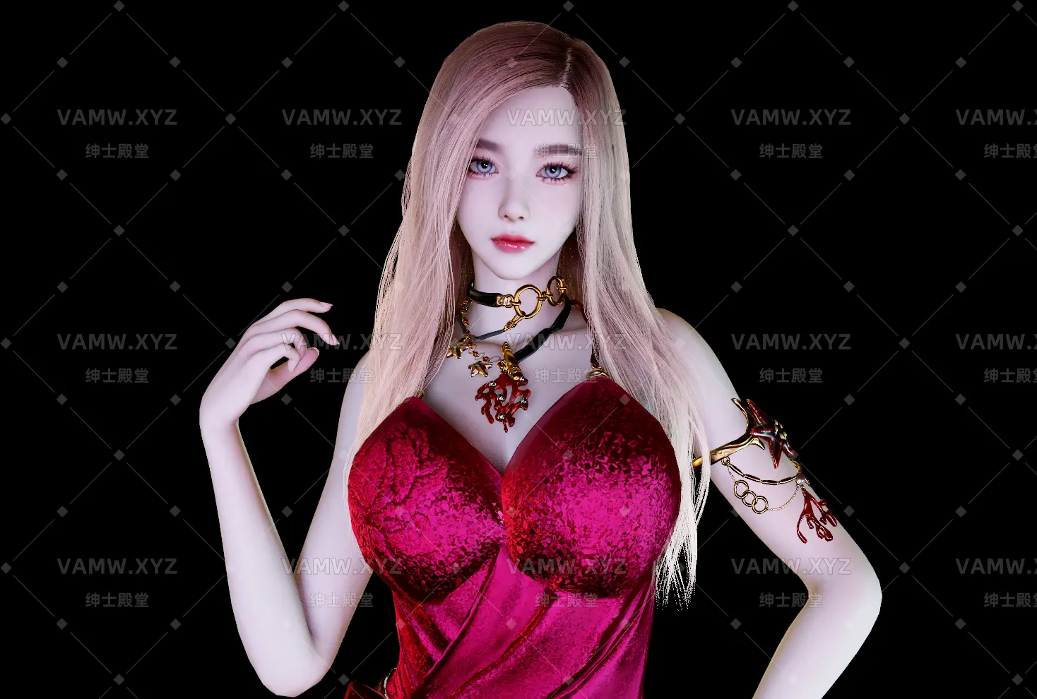 [VAM人物Looks]真实女友游戏 yangyang.Aisha.1.var-VAM资源