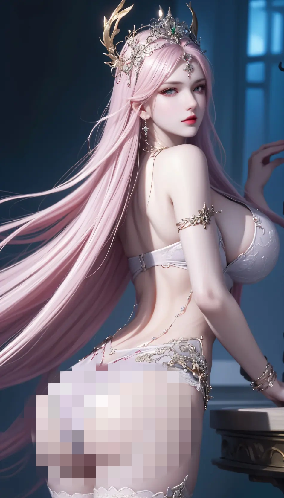 [AI绘图AIpainting]波塞西粉发大熊 HD117P+110 MB ai20241101232057013-VAM资源