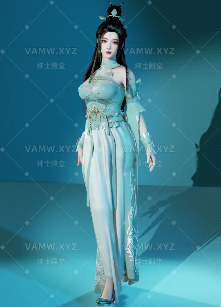 图片[2]-[VAM人物Looks]真实女友游戏 古风美女 未知.萧薰儿.1.var - VAM资源-VAM资源