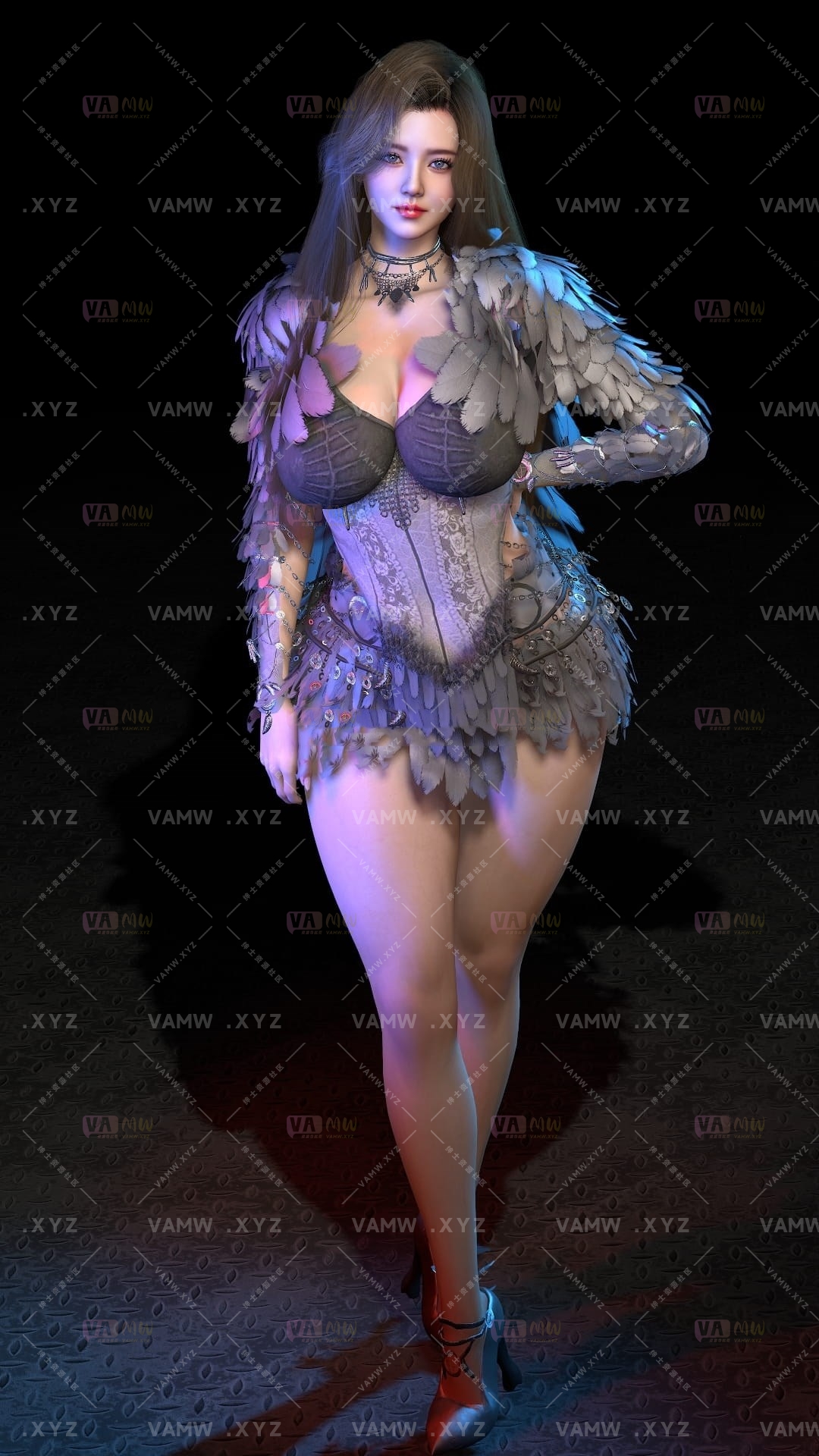 图片[2]-[VAM人物Looks]真实女友游戏 Dmoold.杜.1.var - VAM资源-VAM资源