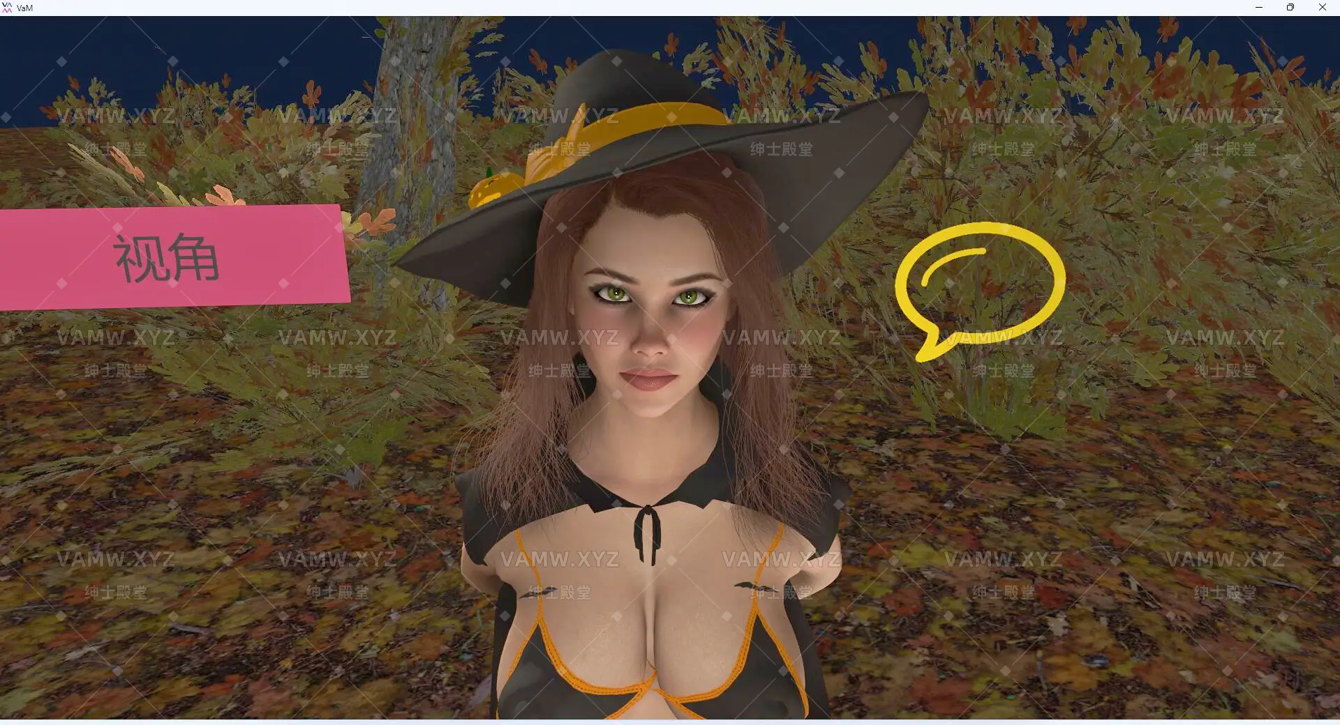 [VAM场景scene]真实女友游戏 汉化Halloween_Magic_Extended_4&万圣节魔幻_扩展版-VAM资源