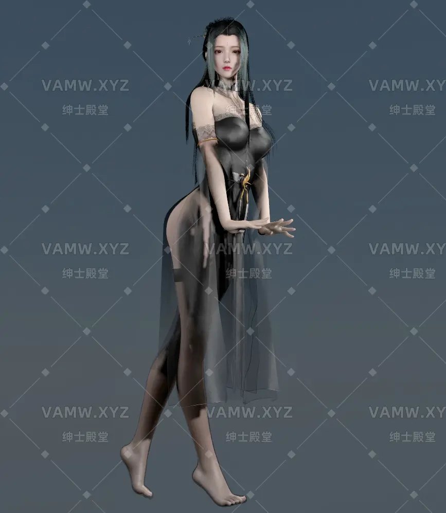 图片[2]-[VAM人物Looks]真实女友游戏 古风御姐 Archer.Siyue.1 - VAM资源-VAM资源