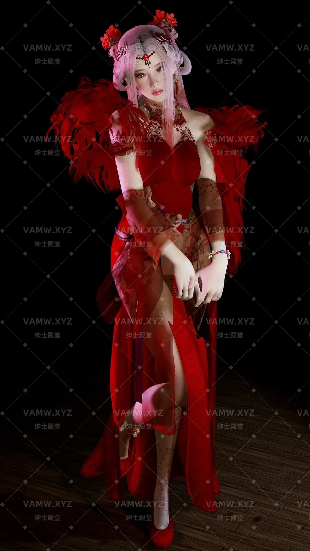 图片[2]-[VAM人物Looks]真实女友游戏 古风 未知.花魁茵茵.1.var - VAM资源-VAM资源