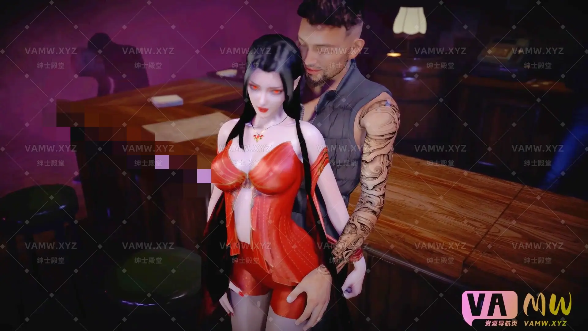 [大片Videos] 美杜莎女王的酒吧欢喜事-VAM资源