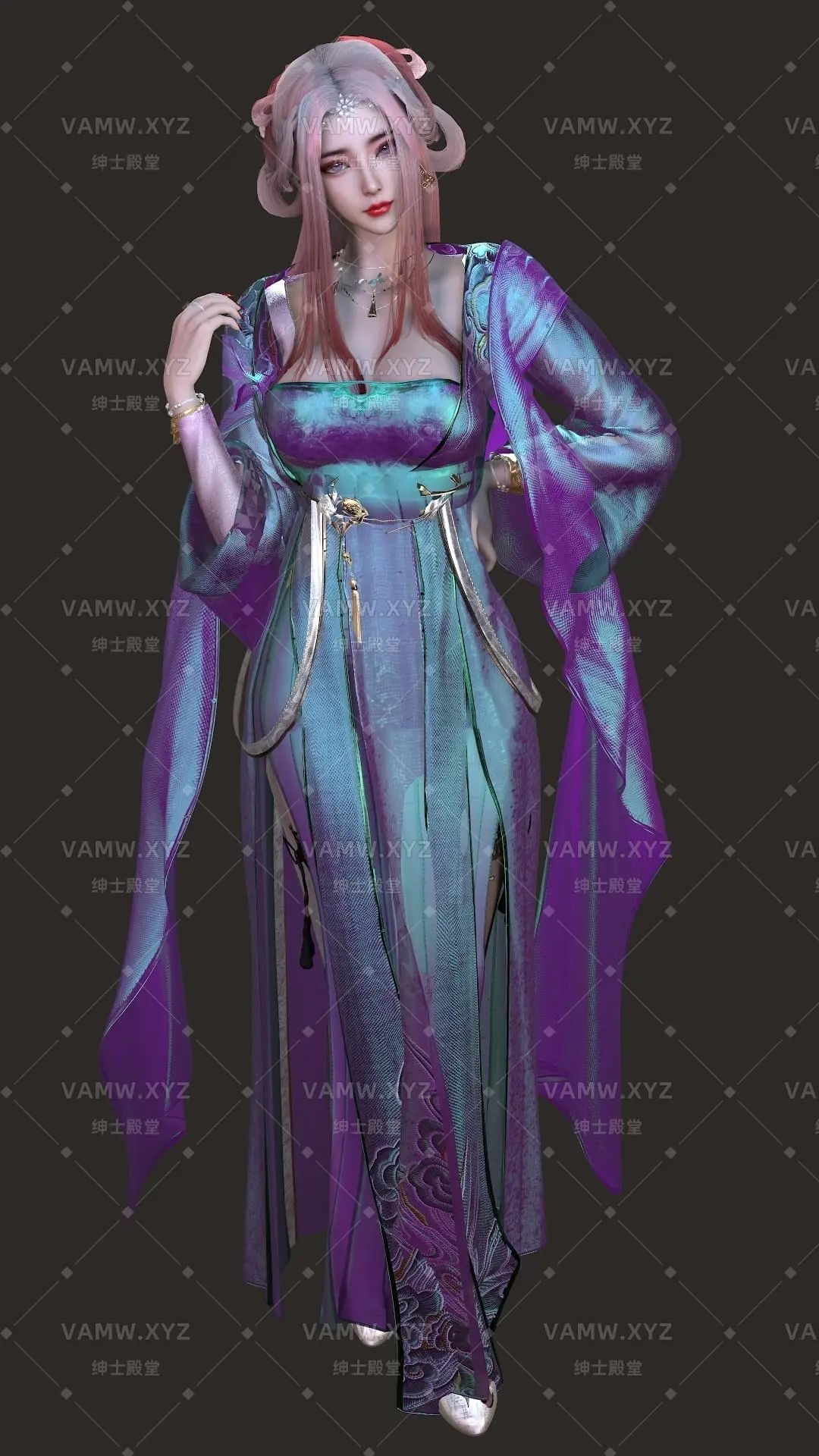 图片[2]-[VAM人物Looks]真实女友游戏 古风 未知.春神.1.var - VAM资源-VAM资源