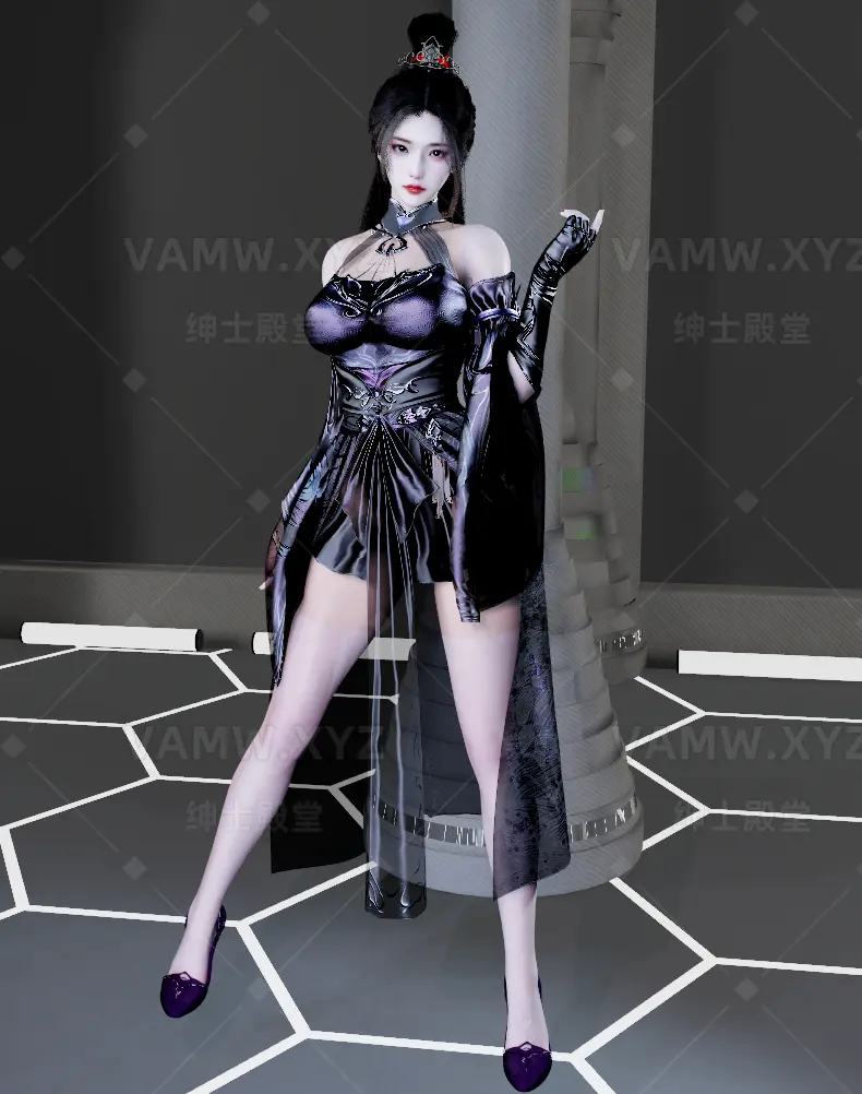 图片[2]-[VAM人物Looks]真实女友游戏 古风 未知.合欢宗丧彪.1 - VAM资源-VAM资源