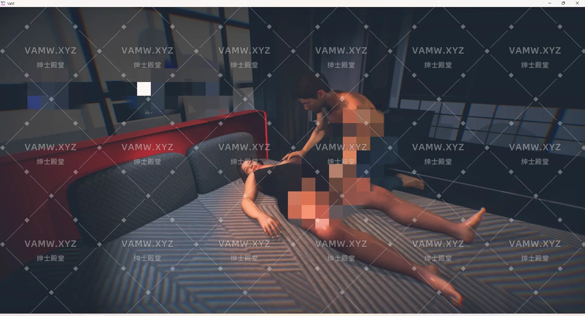 [VAM场景scene]真实女友游戏 Annubis.Your_stepmother_came_home_from_work_very_tired_.1-VAM资源