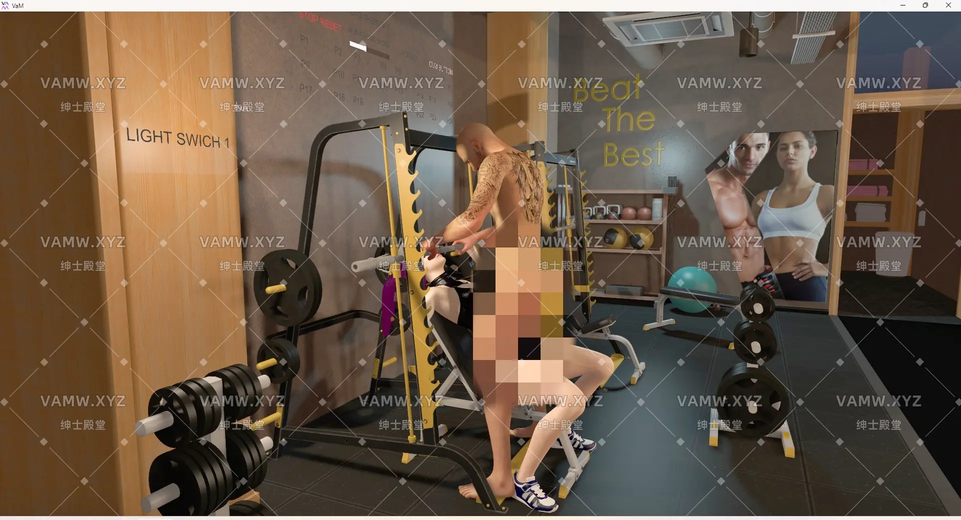 [VAM场景scene]真实女友游戏 Zeeko.THE_SMASHER_44.1-VAM资源