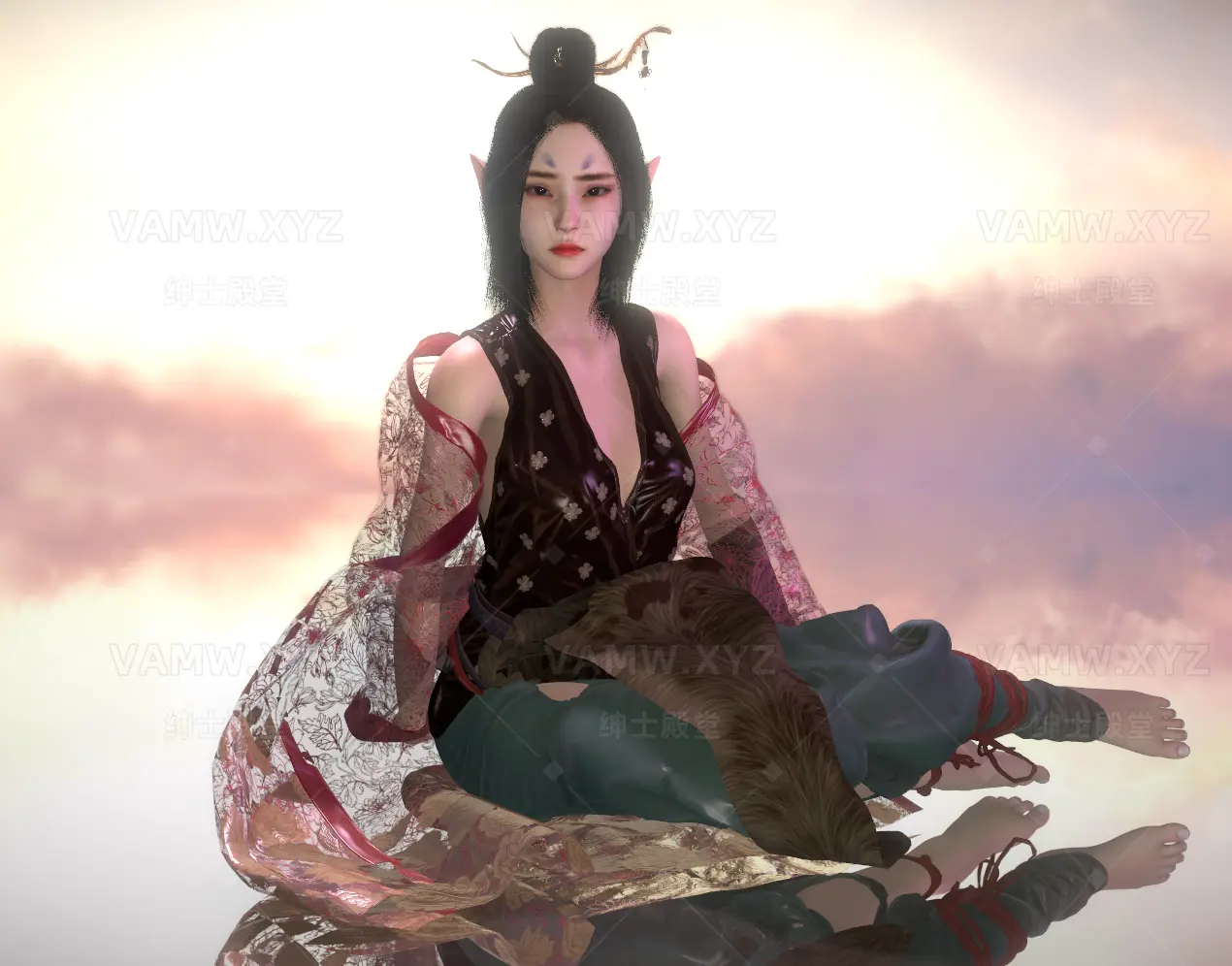 图片[2]-[VAM人物Looks]真实女友游戏 古风 黑悟空萍萍 CandyCity.Black_Myth-PingPing.2 - VAM资源-VAM资源