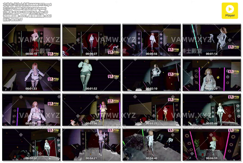 [大片Videos] 坏女人走秀 5分15-VAM资源