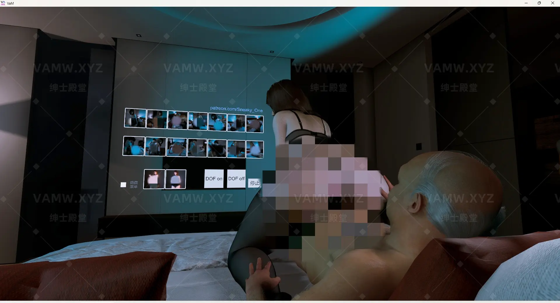 [VAM场景scene]真实女友游戏 Sneaky_One.Dream_night_ntr.1-VAM资源