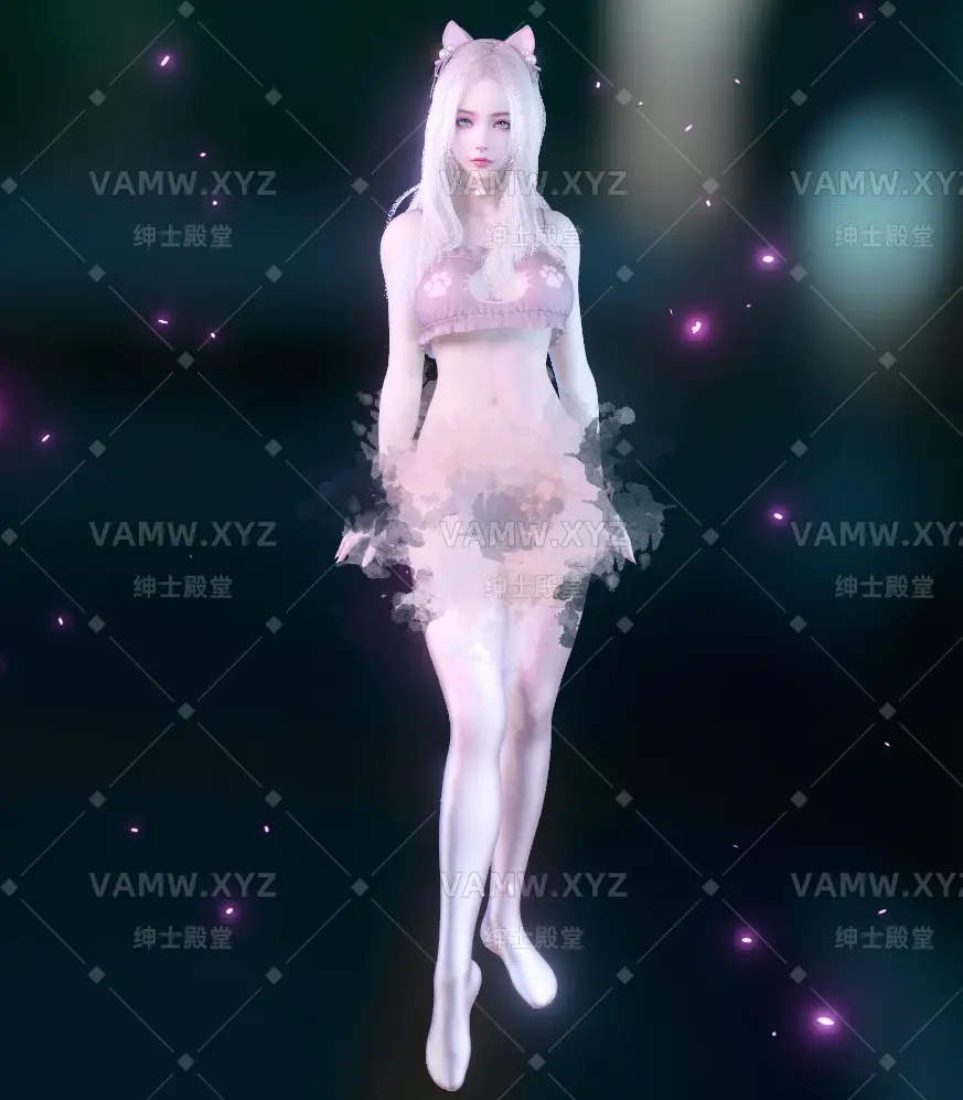 图片[2]-[VAM人物Looks]真实女友游戏 现代都市可爱猫女 FRK.Caty.1.var - VAM资源-VAM资源