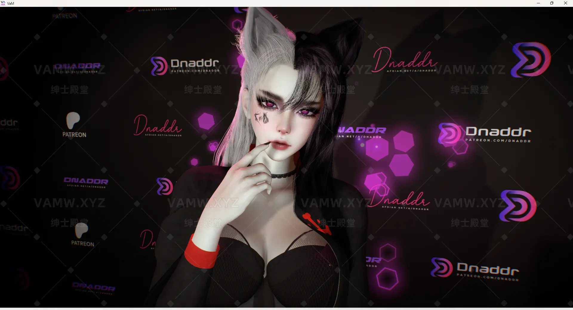 [VAM人物Looks]真实女友游戏 现代野性美女 Dnaddr.BW-Fox_V2_P_24_9_4.2-VAM资源