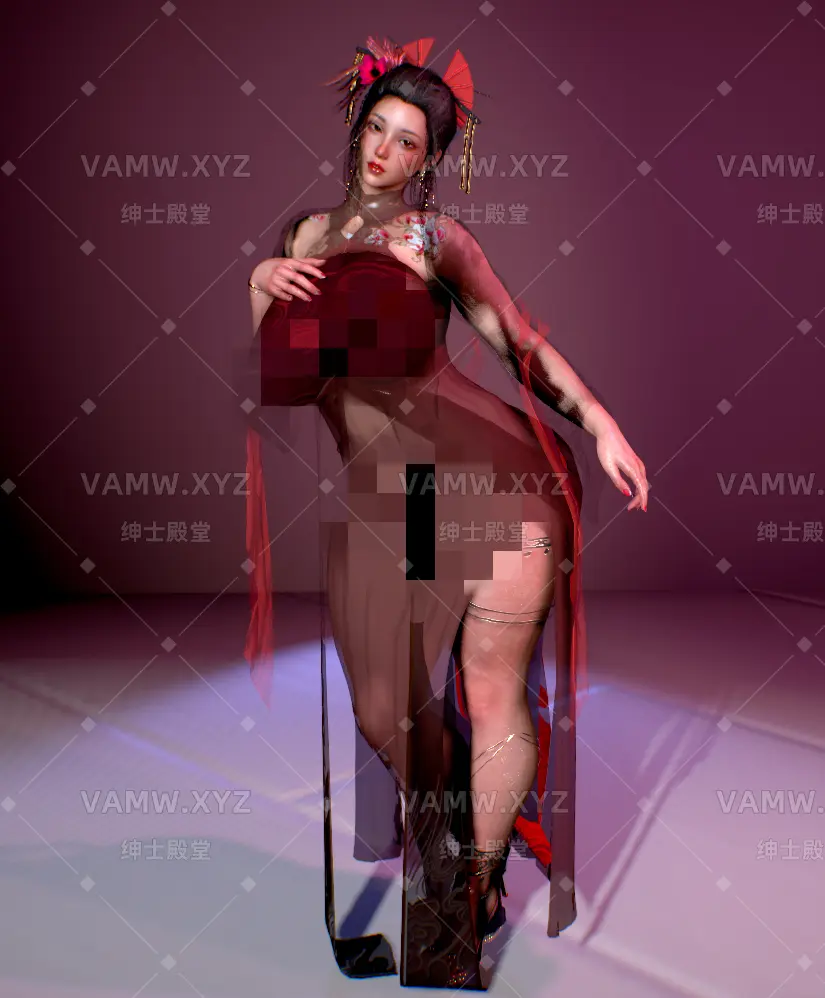 图片[2]-[VAM人物Looks]真实女友游戏 古风 未知.花魁芝芝.1.var - VAM资源-VAM资源