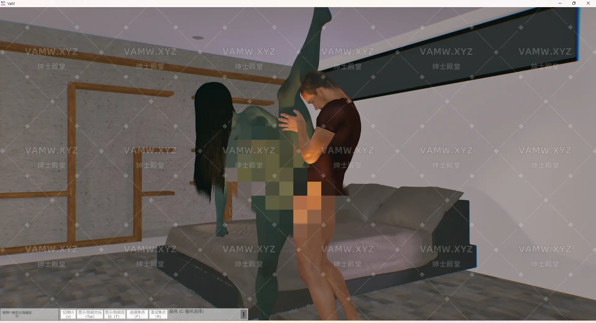 [VAM场景scene]真实女友游戏 Azur.BetterDontWatchTsisCassettePT2.1.var-VAM资源