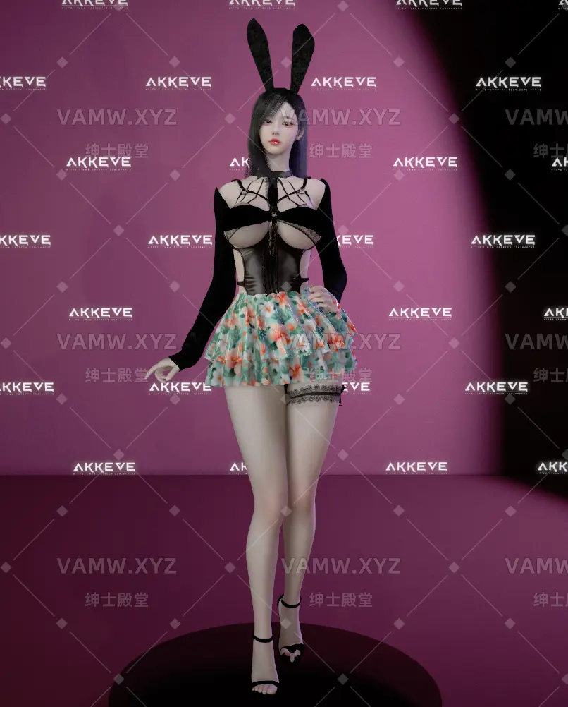 图片[2]-[VAM人物Looks]真实女友游戏 现代都市 兔女郎 AKKEVE.Yeon_Hee.1.var - VAM资源-VAM资源