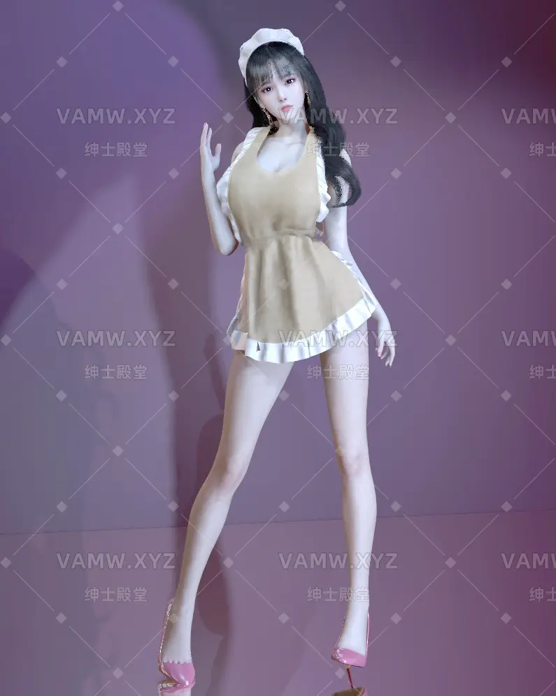 图片[2]-[VAM人物Looks]真实女友游戏 可爱女仆 Ji_Bo.Maid_Yiyi.1 - VAM资源-VAM资源