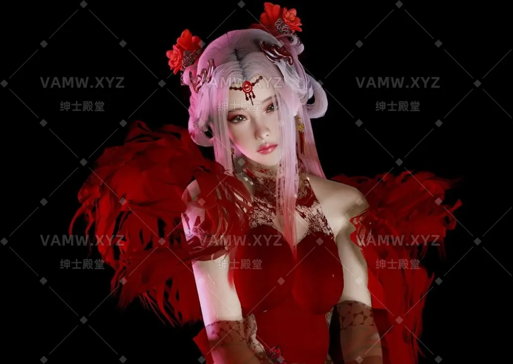 [VAM人物Looks]真实女友游戏 古风 未知.花魁茵茵.1.var-VAM资源
