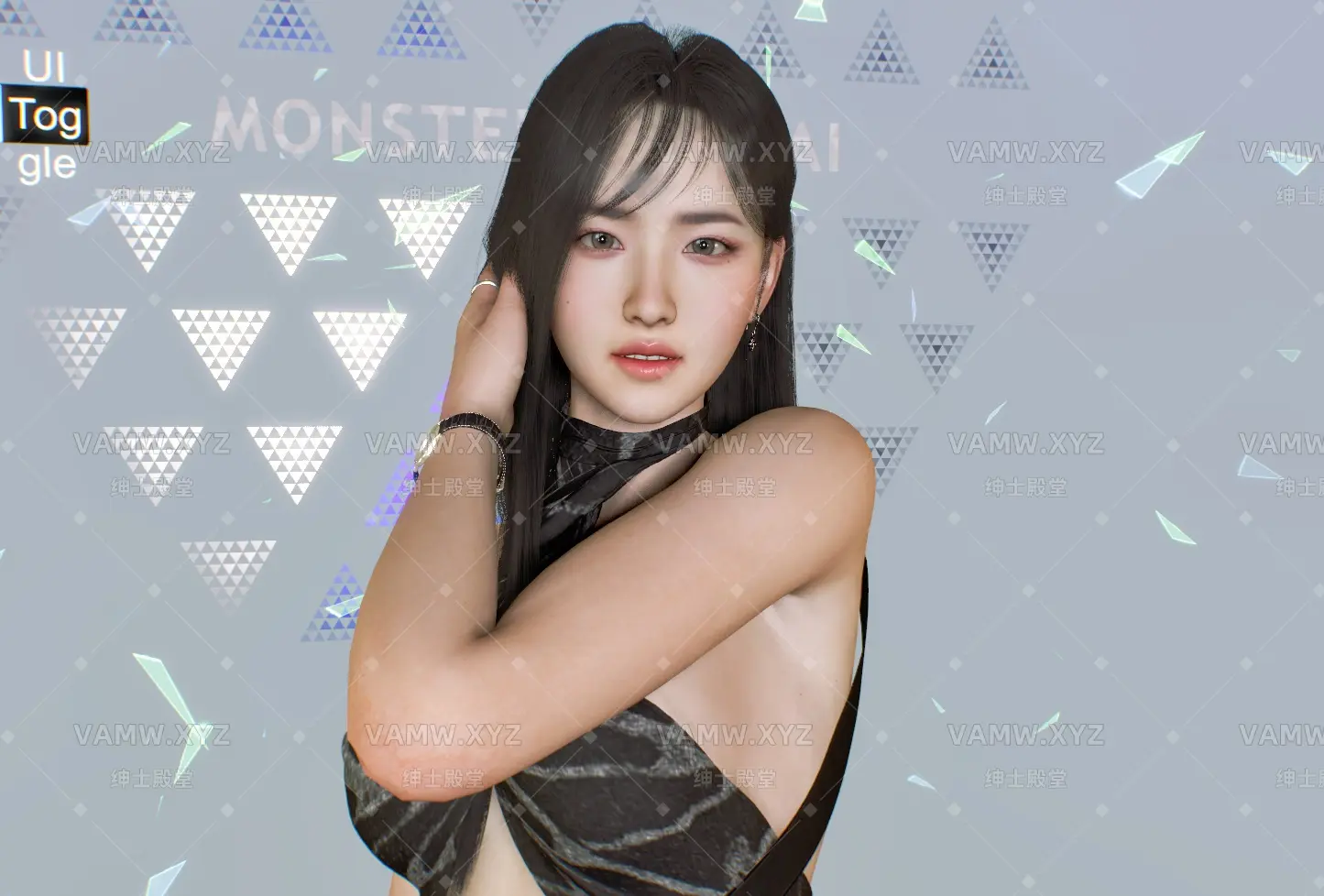 [VAM人物Looks]真实女友游戏 现代都市OL MonsterShinkai.Jiha.1.var-VAM资源