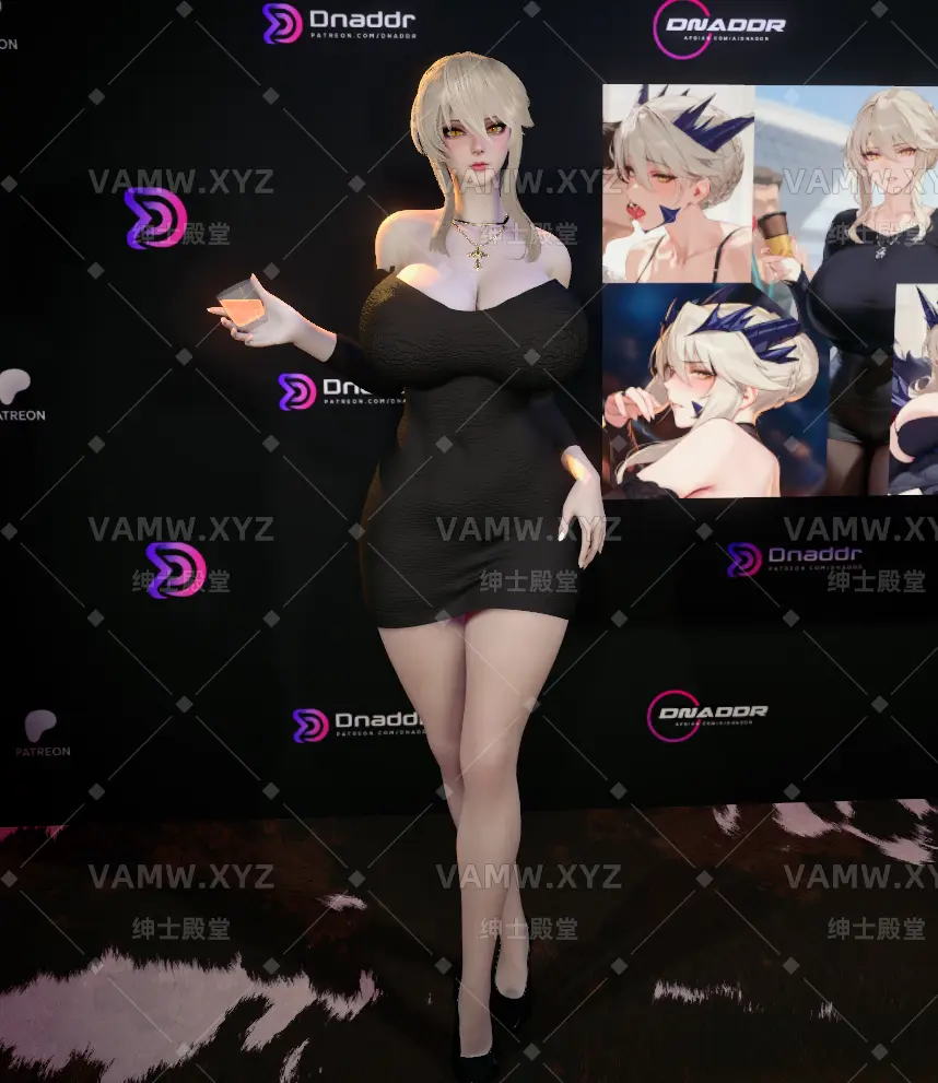 图片[2]-[VAM人物Looks]真实女友游戏 动漫人物cos Dnaddr.Artoria_v1_AFD_24_12_2.1.var - VAM资源-VAM资源