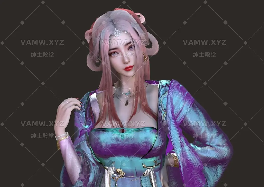 [VAM人物Looks]真实女友游戏 古风 未知.春神.1.var-VAM资源