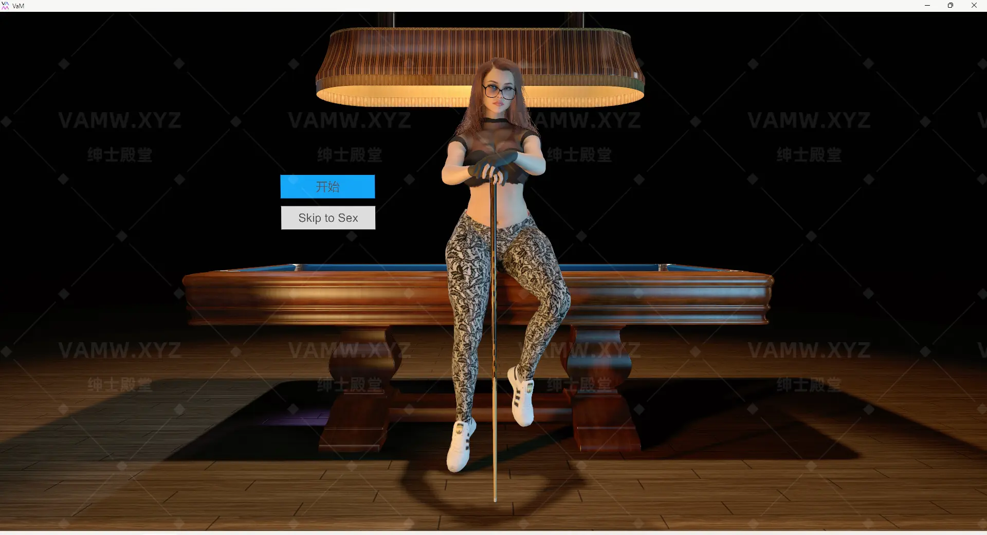 [VAM场景scene]真实女友游戏 Metalloid.Billiard_Bet_Extended.3-VAM资源