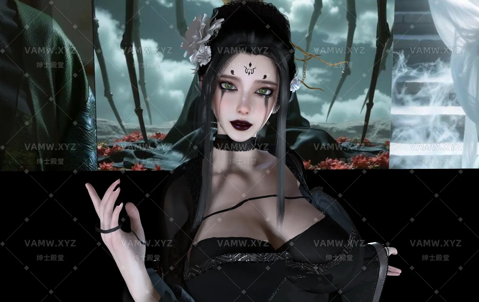 [VAM人物Looks]真实女友游戏 黑神话悟空四妹 古风 mofeng.Black_Myth_Wukong_The_Fourth_Spider_Sperm_Sister.2.var-VAM资源