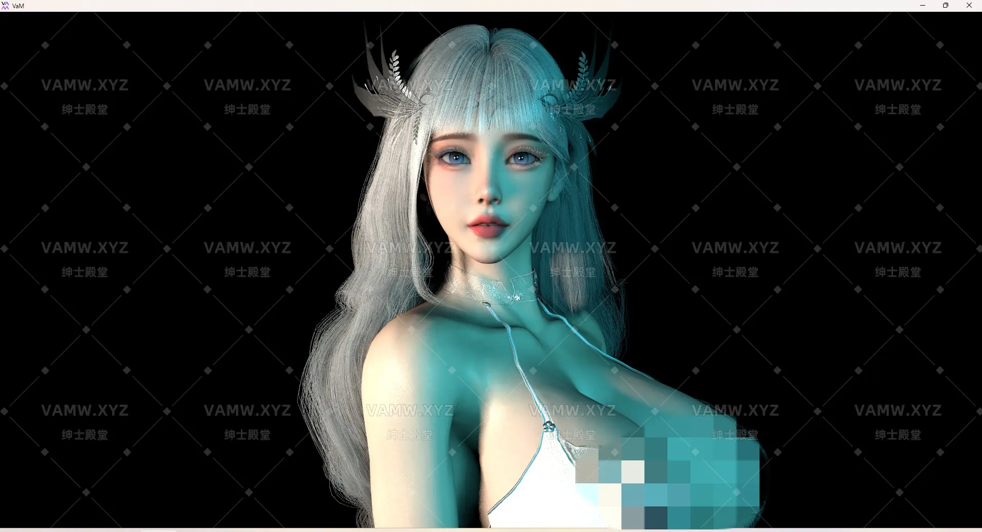 [VAM人物Looks]真实女友游戏 古风精灵 lby.白灵1.1.var-VAM资源
