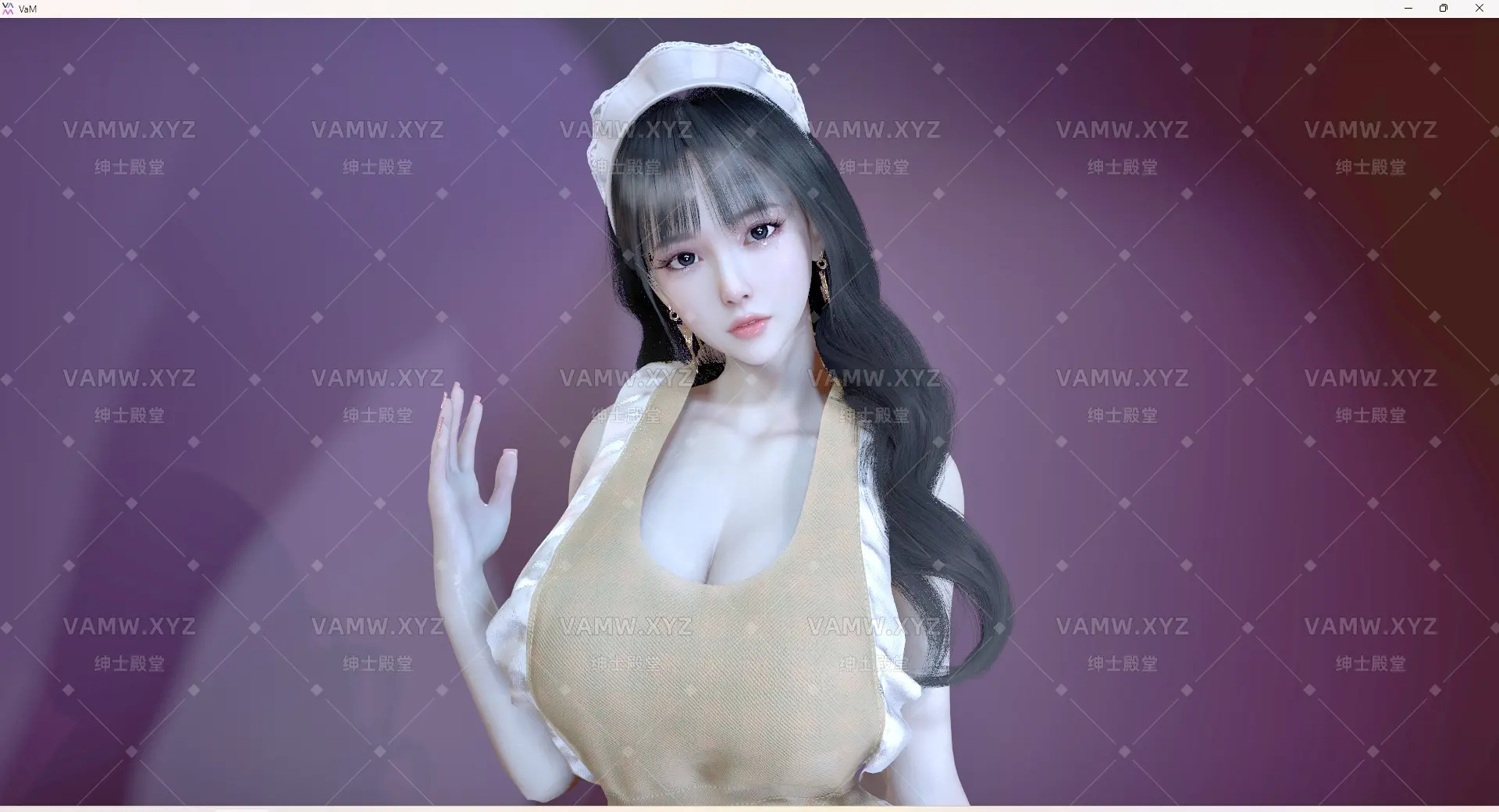 [VAM人物Looks]真实女友游戏 可爱女仆 Ji_Bo.Maid_Yiyi.1-VAM资源
