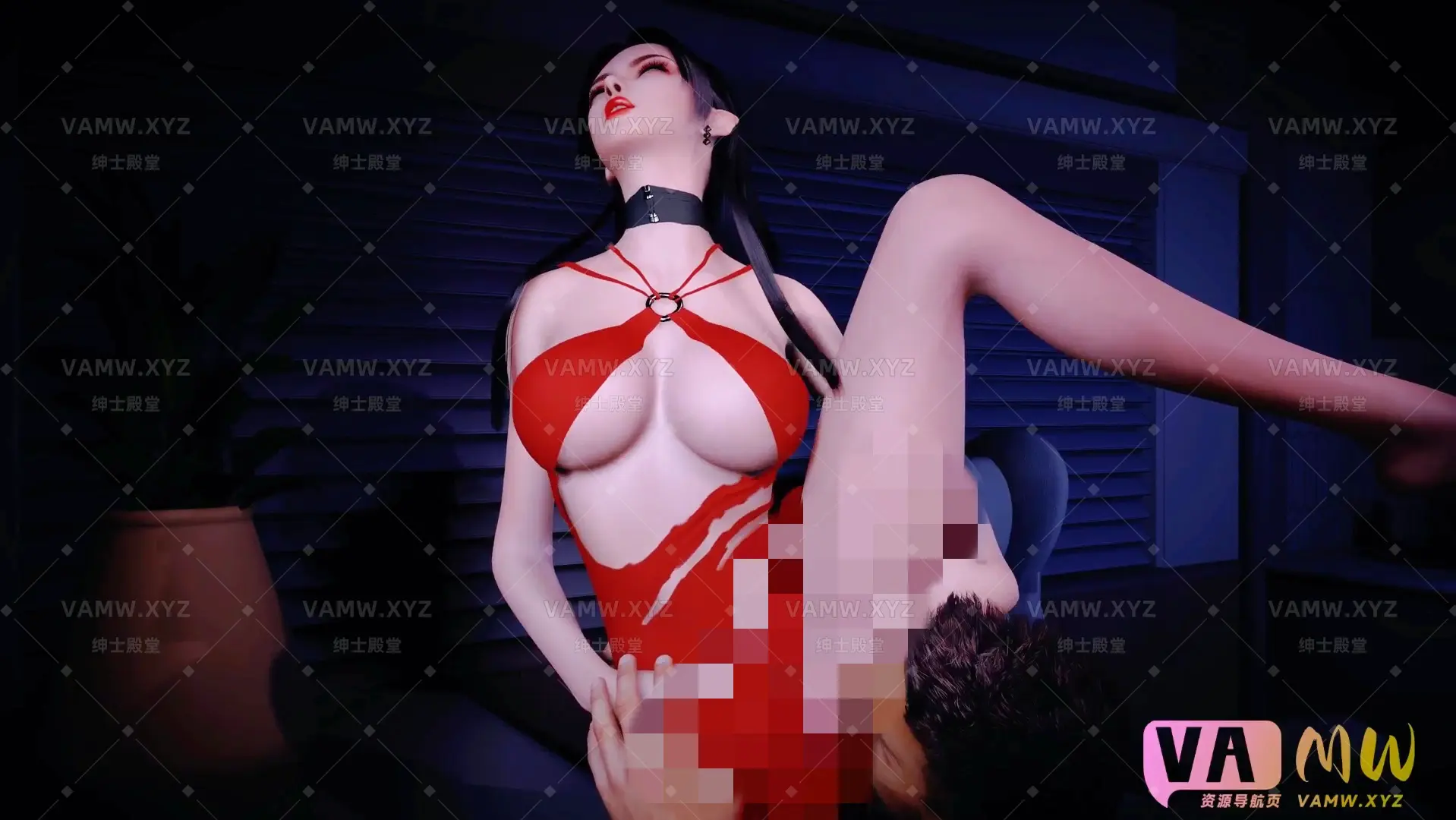 [大片Videos] 美杜莎女王的办公室激情-VAM资源