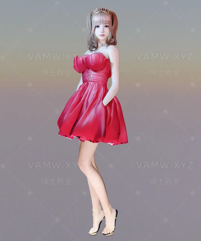 图片[2]-[VAM人物Looks]真实女友游戏 可爱甜妹公主 FRK.Jun.1 - VAM资源-VAM资源