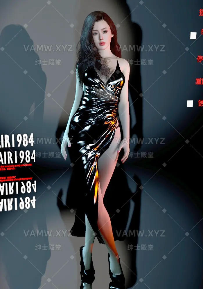 图片[2]-[VAM人物Looks]真实女友游戏 现代都市御姐 Bamair1984.Chang_TianaiV3.2 - VAM资源-VAM资源