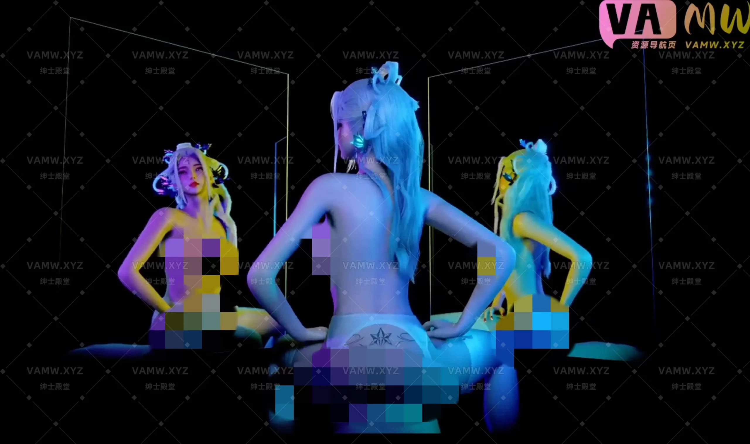 [大片Videos] 舞摇 四妹+萍萍+小白的动感小剧场 8分16-VAM资源