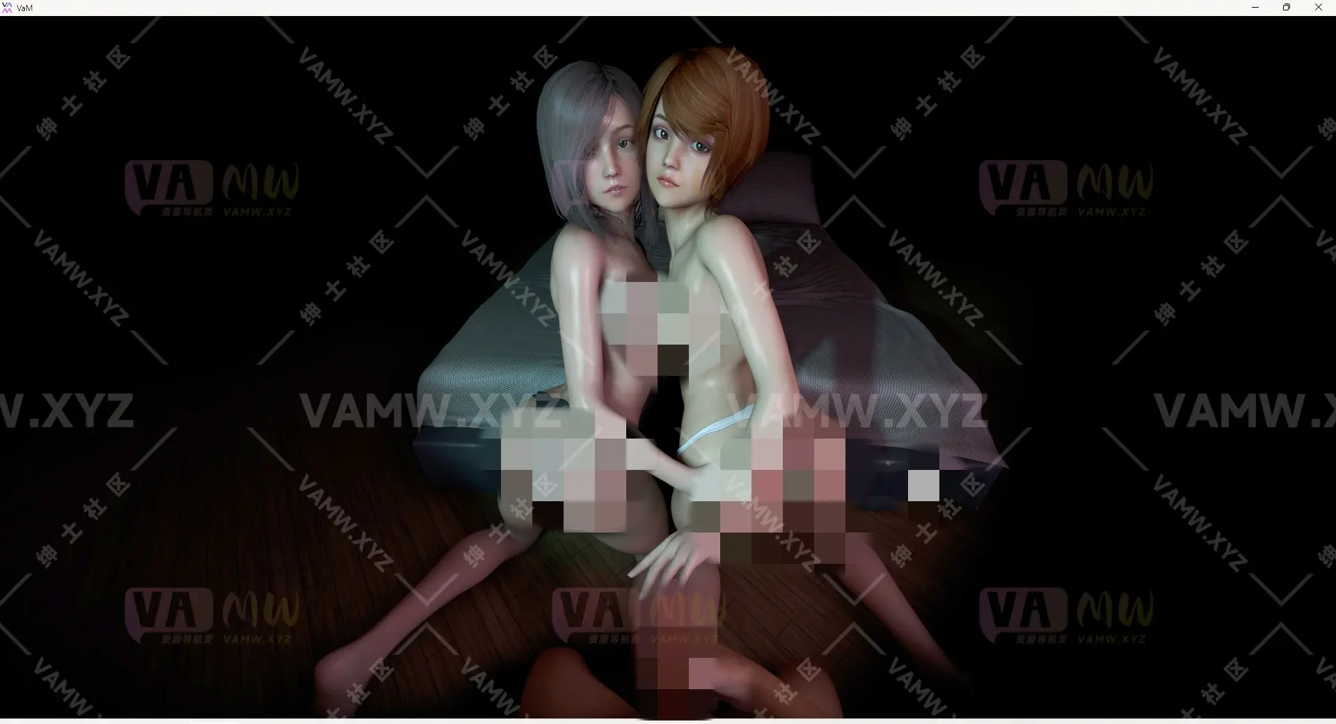 [VAM场景scene]真实女友游戏 NL.NL068TwoButts.1-VAM资源