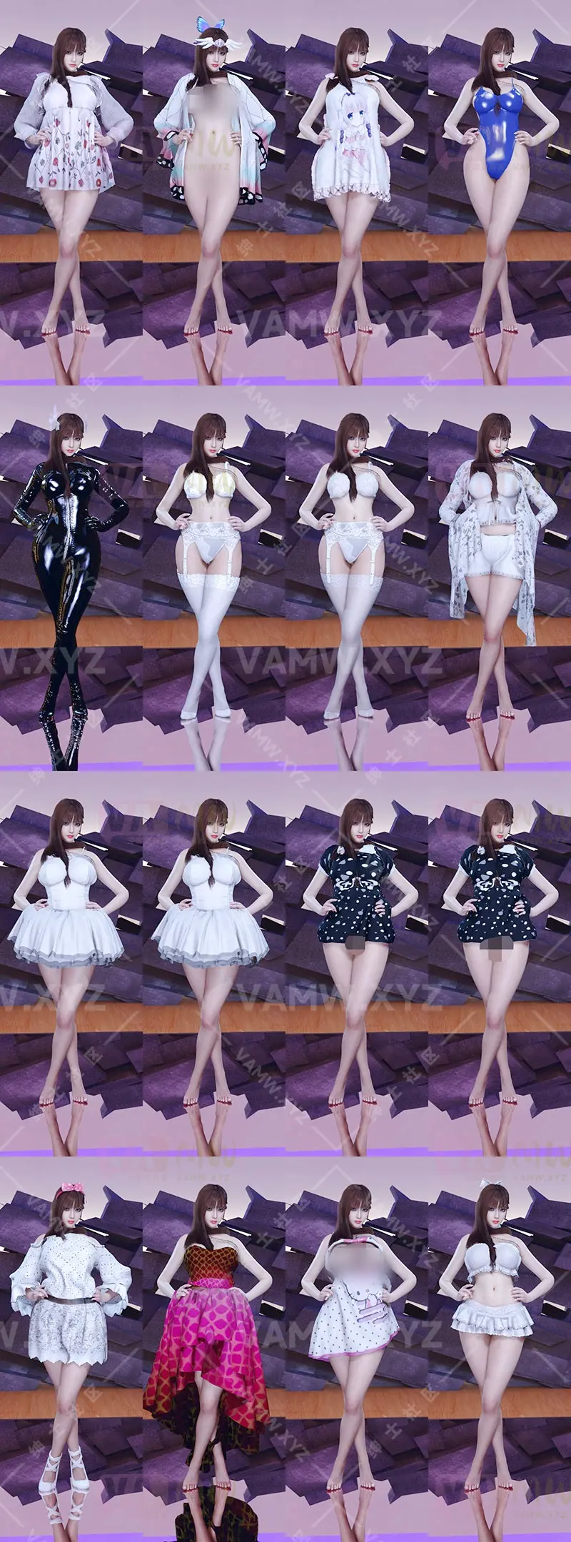 图片[2]-【精】VAM服饰合集 huaQ服装资源合集 【2025-01-19】 - VAM资源-VAM资源