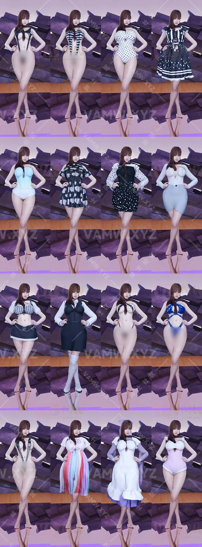 图片[8]-【精】VAM服饰合集 huaQ服装资源合集 【2025-01-19】 - VAM资源-VAM资源