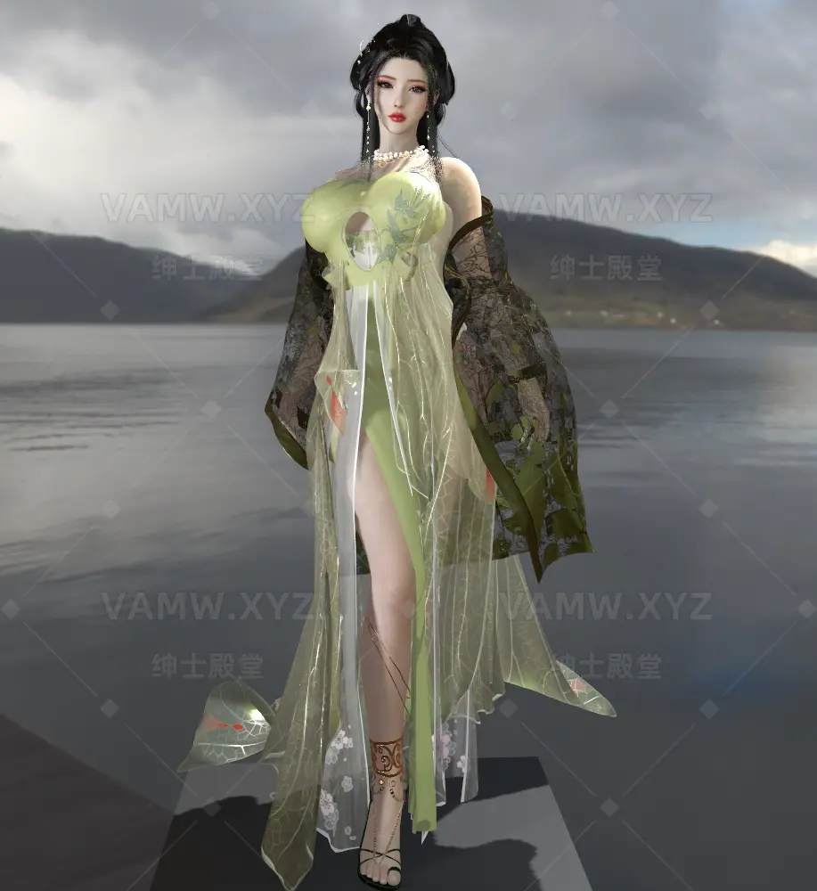 图片[2]-[VAM人物Looks]真实女友游戏 古风 未知.清依.1 - VAM资源-VAM资源