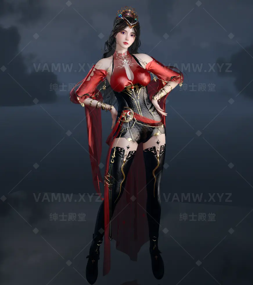 图片[2]-[VAM人物Looks]真实女友游戏 古风 未知.迦叶2.1 - VAM资源-VAM资源