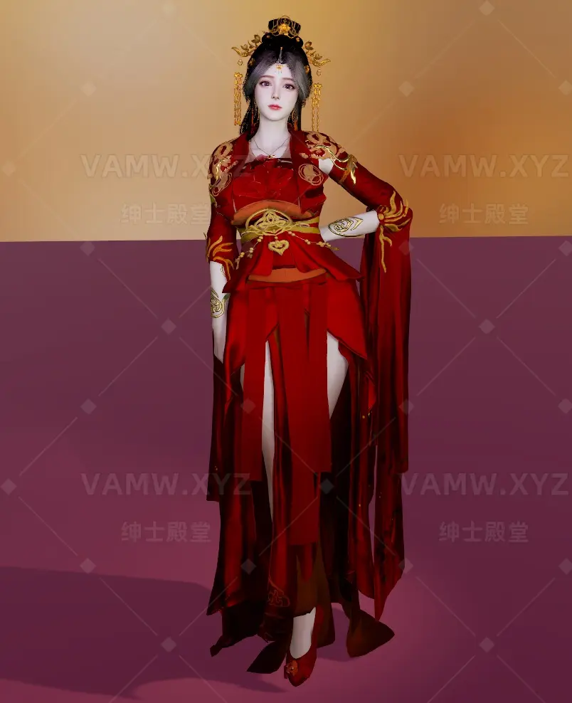 图片[2]-[VAM人物Looks]真实女友游戏 古风美女 未知.w5.1 - VAM资源-VAM资源