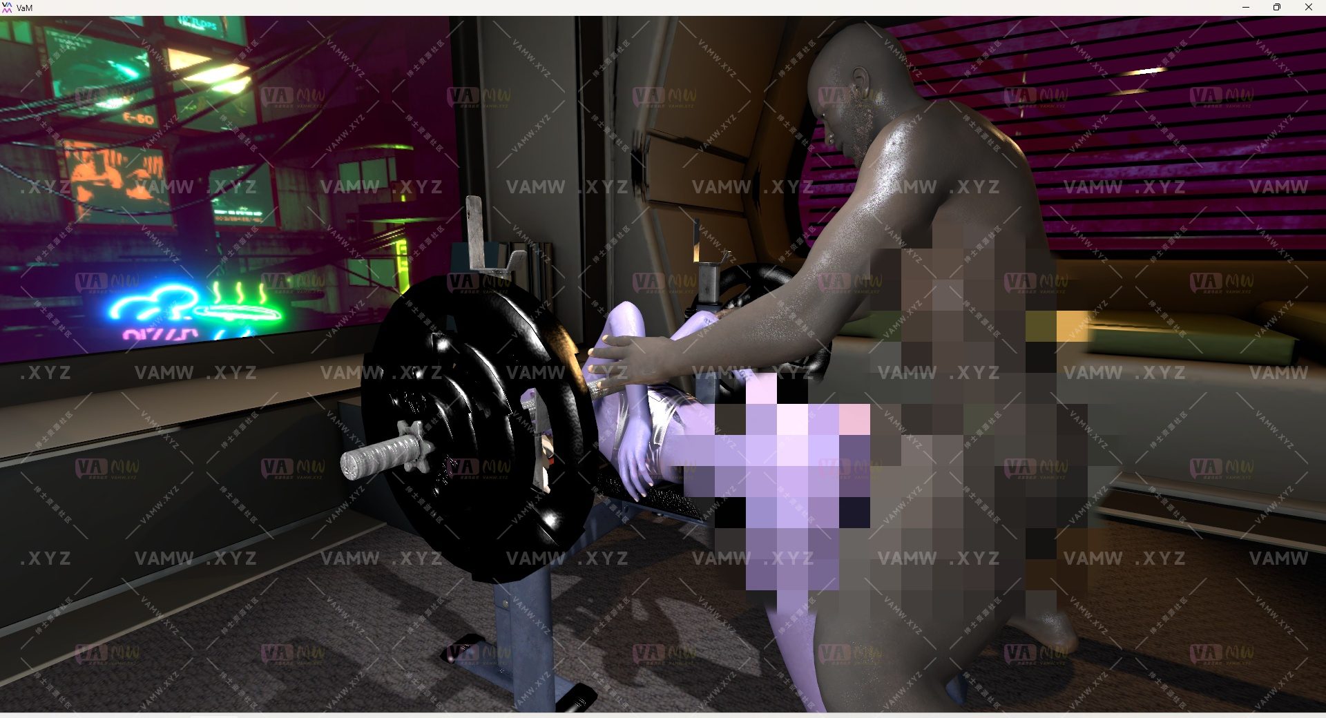 [VAM场景scene]真实女友游戏 ispinox.Widowmaker_1_Ext.2-VAM资源