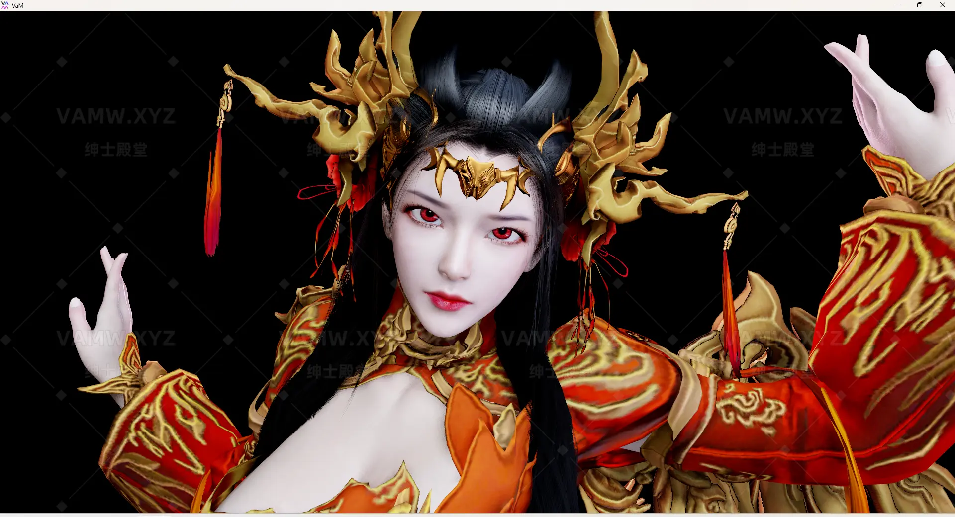 [VAM人物Looks]真实女友游戏 古风 未知.火焰姬.1-VAM资源