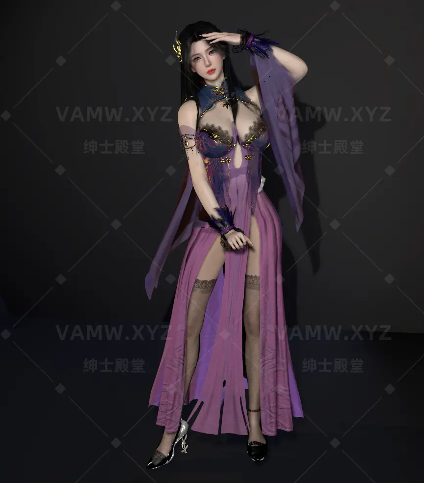 图片[2]-[VAM人物Looks]真实女友游戏 古风 未知.桔梗.1 - VAM资源-VAM资源