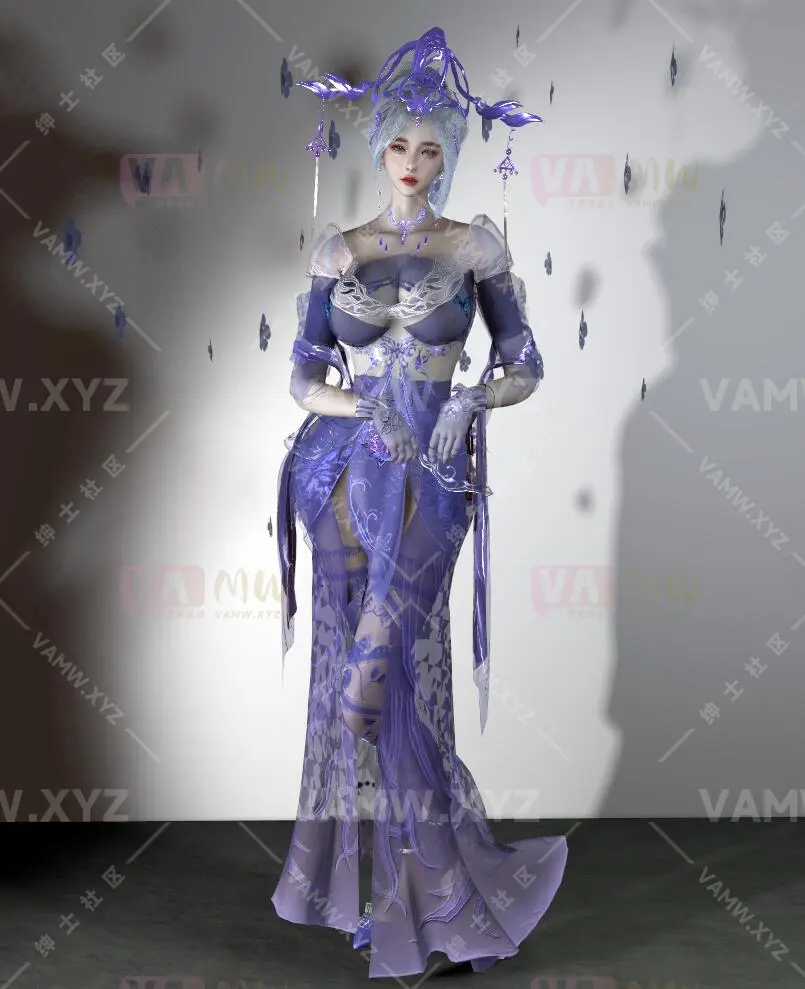 图片[2]-[VAM人物Looks]真实女友游戏 古风 未知.风灵.1 - VAM资源-VAM资源