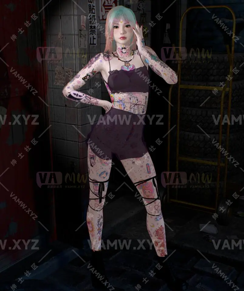 [VAM人物Looks]真实女友游戏 hdzjoy.花花.1